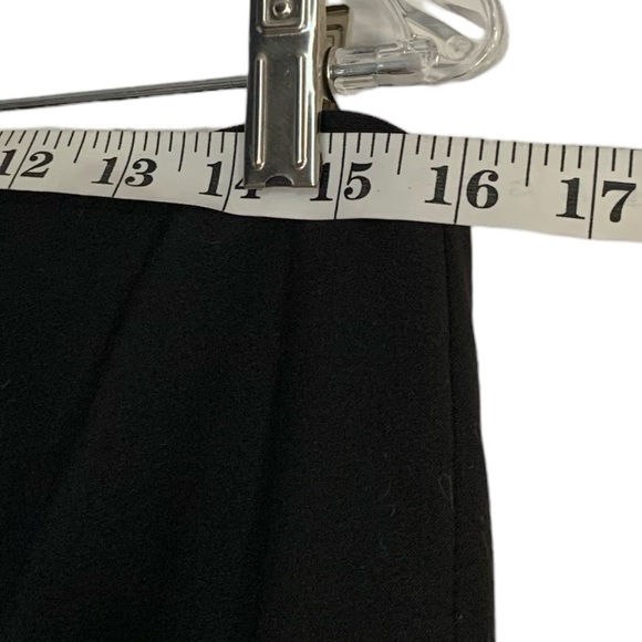 French Connection Slim Fit Ankle Zip Pants black, sz 10. EUC - Picture 5 of 9